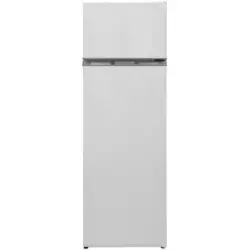 Хладилник с горна камера Sharp SJ-FTB03ITXWE , 243 l, E , Бял , Статична