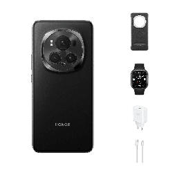 Смартфон Honor MAGIC6 PRO 512/12 BLACK+WATCH 4+CHARGER 100W+CASE , 512 GB, 12 GB