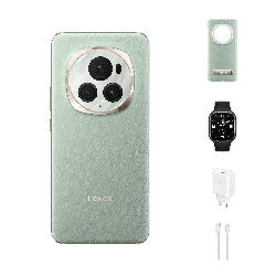 Смартфон Honor MAGIC6 PRO 512/12 GREEN+WATCH 4+CHARGER 100W+CASE , 512 GB, 12 GB