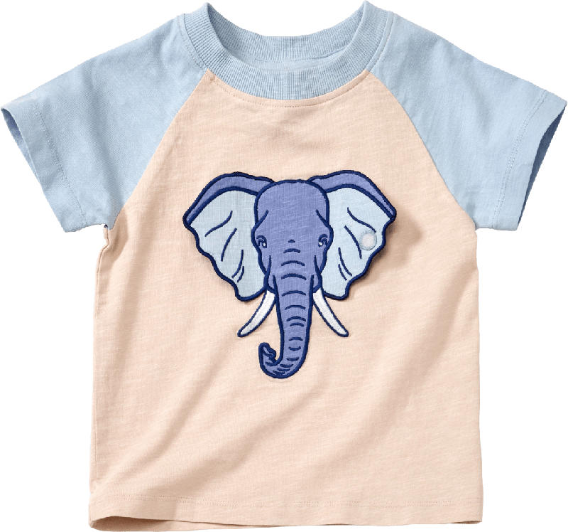 ALANA T-Shirt mit Elefanten-Motiv, beige, Gr. 92