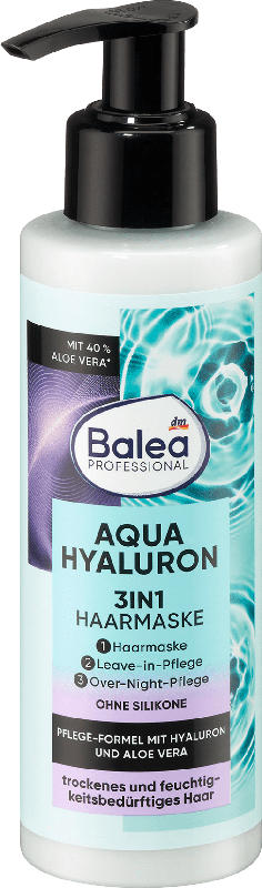 Balea Professional Haarmaske 3in1 Aqua Hyaluron