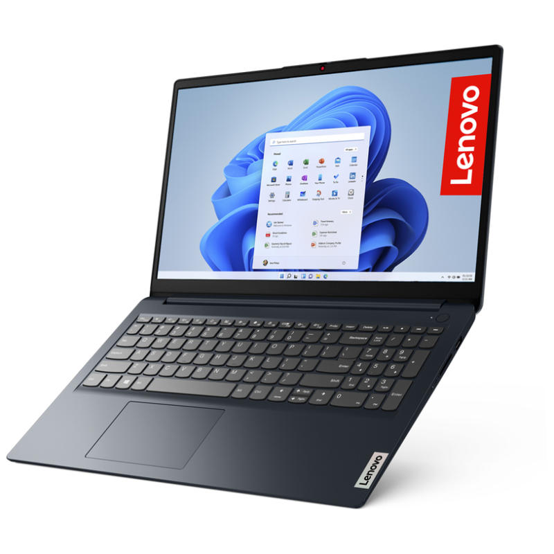 Лаптоп LENOVO IdeaPad 1 15ALC7 82R400DWBM 15.6 ", AMD RYZEN 7 5700U, RAM 16 GB, SSD 1000 GB, AMD RADEON GRAPHICS, WINDOWS 11, ABYSS BLUE