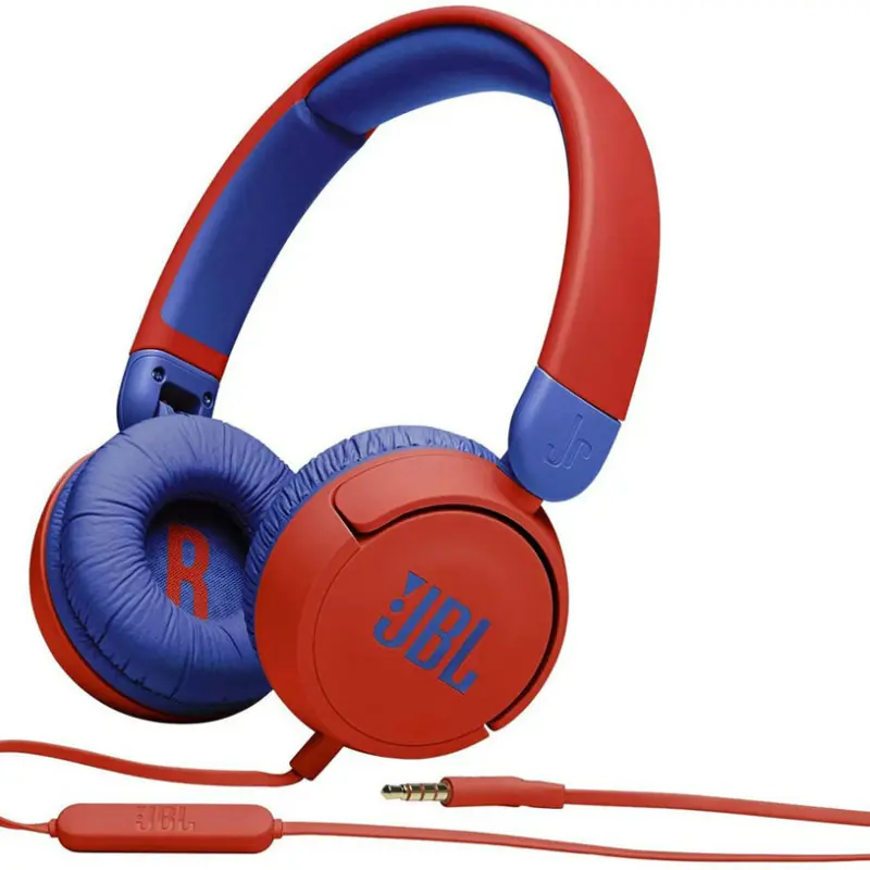Стерео слушалки JBL JR310 KIDS RED