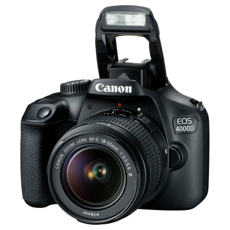 DSLR фотоапарат CANON EOS 4000D EF-S 18-55 DC 18.0 MPx, WI-FI