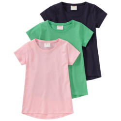 3 Mädchen T-Shirts unifarben (Nur online)