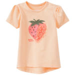 Ernsting's family Baby T-Shirt mit Erdbeer-Motiv - bis 12.05.2024