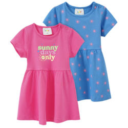2 Baby Kleider mit Sommer Prints (Nur online)