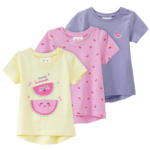 Ernsting's family 3 Baby T-Shirts mit Sommer-Motiven (Nur online) - bis 28.04.2024