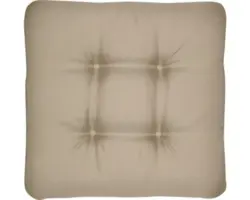 Sitzkissen Doppler Look 45 x 45 cm greige