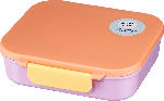 dm-drogerie markt babylove Brotdose mit Fächern lila/orange - bis 31.05.2024
