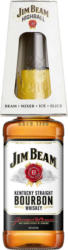 Jim Beam Бърбън уиски + чаша
