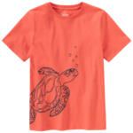 Ernsting's family Jungen T-Shirt mit Schildkröten-Print - bis 01.05.2024