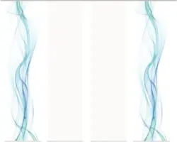 Flächenvorhang Haze blau 60x245 cm 4er-Set