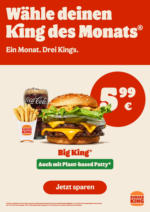 Burger King Burger King: King des Monats - bis 12.05.2024
