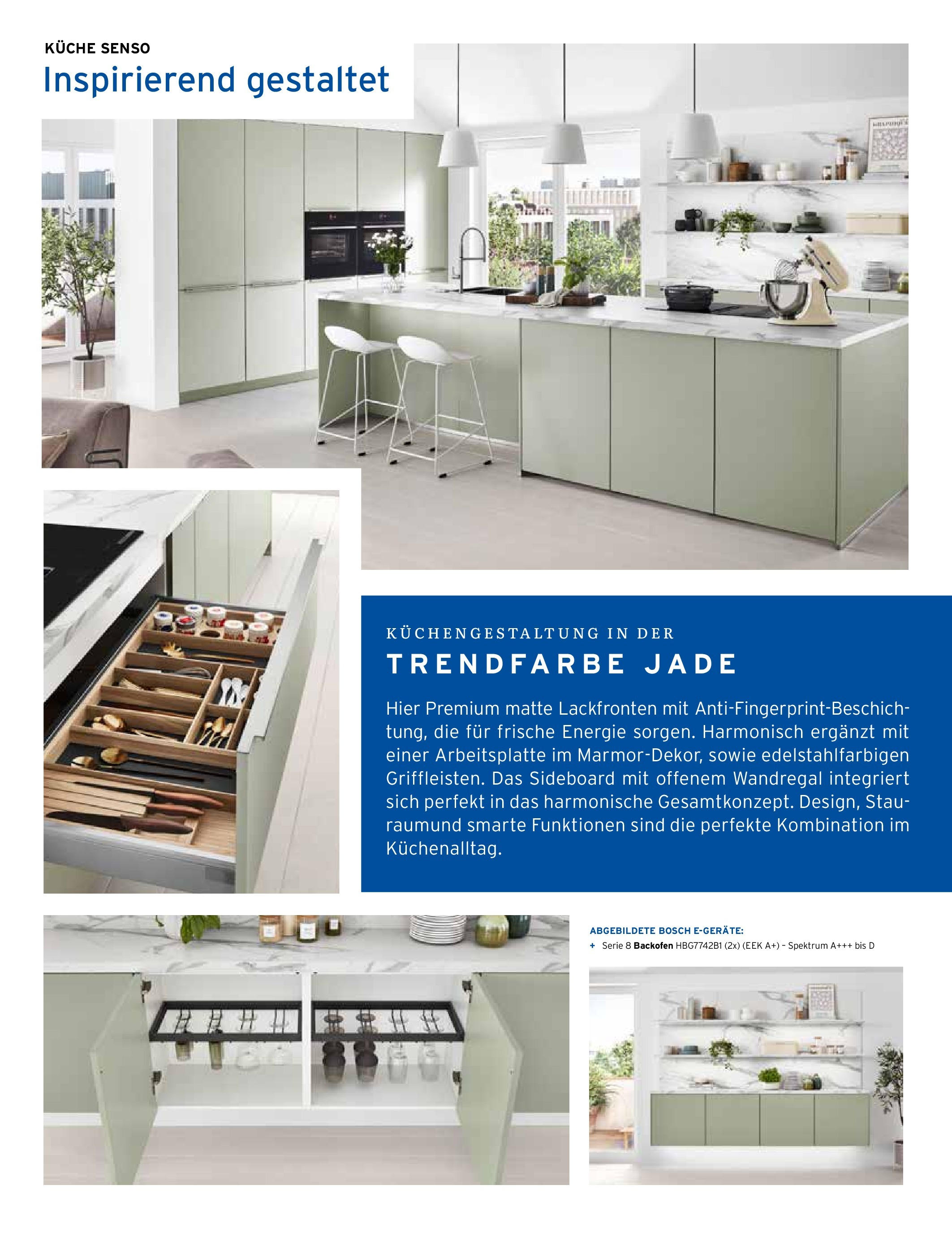 OFFERS - Küchen-Atelier Behren: Küchentrends (ab 23.04.2024) zum Blättern | Seite: 6 | Produkte: Bosch, Sideboard, Wandregal, Küche