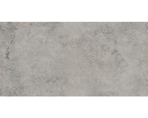 Feinsteinzeug Bodenfliese Persian 60x120 cm grau matt rektifiziert