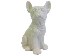 Figurine Bulldogge FRED Weiss