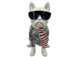 Hunde-Figur COCO Weiss