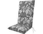 Hornbach Auflage für Hochlehner Doppler Spot 118 x 48 cm Blumen grau