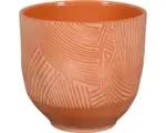 Hornbach Übertopf Passion of Pottery Almada 20x20x18 cm Steinzeug orange