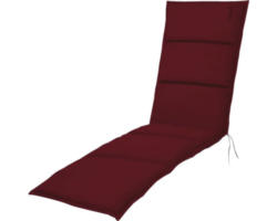 Auflage für Liege Doppler City 195 x 60 cm bordeaux