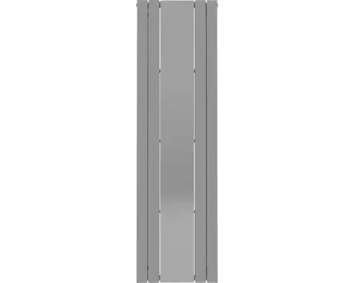 Designheizkörper Rotheigner Mirror 1800x514 mm silber Anschluss Mittig unten