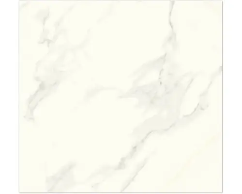 Feinsteinzeug Bodenfliese Calacatta 60x60 cm weiß creme rektifiziert