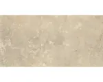 Hornbach Feinsteinzeug Bodenfliese Travertin 60x120 cm crema rektifiziert