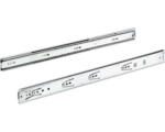Hornbach Kugelpräzisionsvollauszug zum Aufschrauben mit Anschlagdämpfung 550 mm 1 Paar 9126924