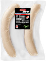 Denner Saucisse à rôtir de Saint-Gall IGP Denner, 2 x 300 g - au 06.05.2024