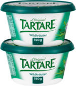Tartare L’Original Frischkäse, Wildkräuter, 2 x 150 g
