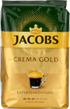 Denner Jacobs Kaffee Crema Gold, Bohnen, 1 kg - bis 06.05.2024