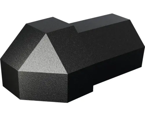 Außenecke Dural Duraplus Diamond Aluminium Schwarz