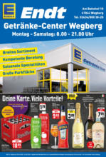 Getränke Center Endt Wegberg EDEKA: Wochenangebote - bis 04.05.2024