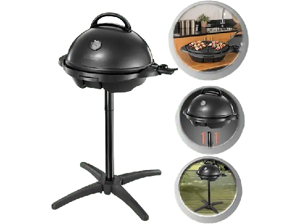 George Foreman Universal-Grill 22460-56, schwarz Grill, Schwarz