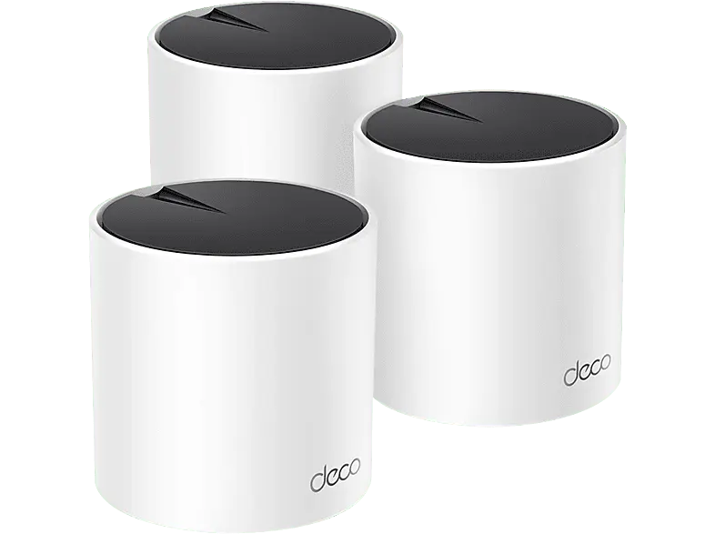 TP-Link WLAN Mesh System Deco X55, AX3000, 3er-Pack, Weiß