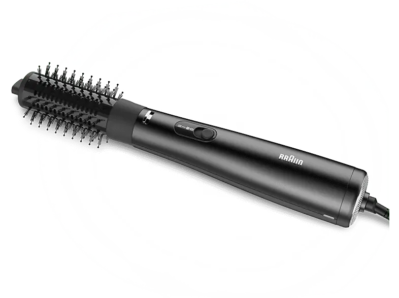 Braun BRAS420E Warmluftbürste Schwarz, 1000 Watt, 2 Aufsätze