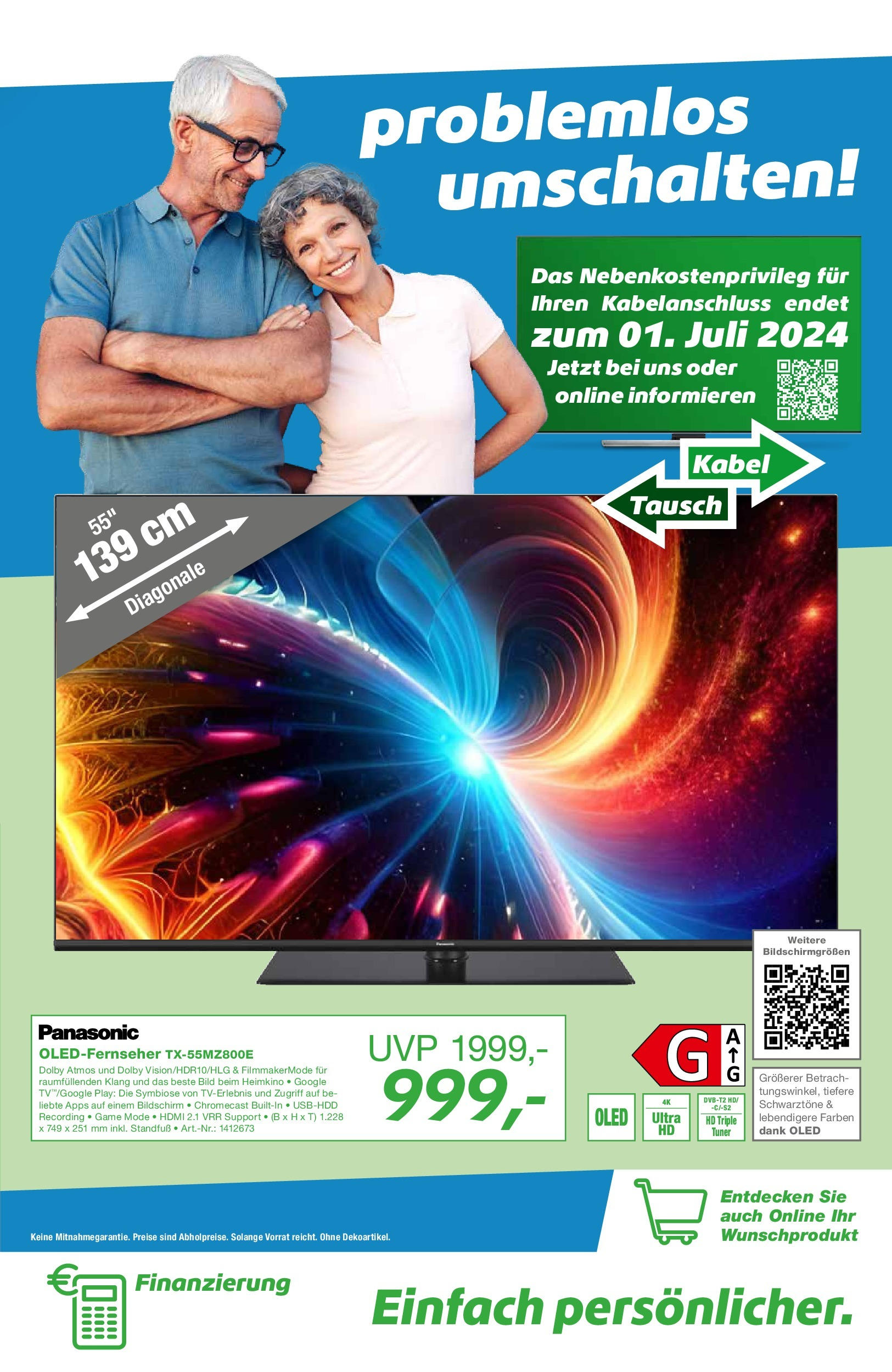 OFFERS - Electronic Partner: Aktuelle Angebote (ab 30.04.2024) zum Blättern | Seite: 7 | Produkte: Kabel, Panasonic