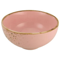 CreaTable Schalen-Set NATURE COLLECTION rosa Steinzeug D: ca. 11,5 cm