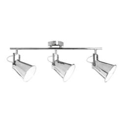 Spot-Light Deckenleuchte 2742328 Chrom Metall B/H/T: ca. 75x26x24 cm E27 3 Brennstellen