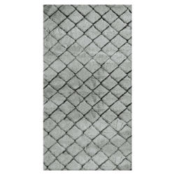 Teppich Vichy grau B/L: ca. 120x160 cm