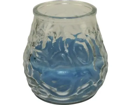 Leuchterkerze House of Rustic Citronella Ø 9 x 10 cm türkis