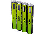 MediaMarkt Verico LOOPEnergy AAA USB TYP-C Wiederaufladbare Batterie, 4er Pack; Akku - bis 29.04.2024