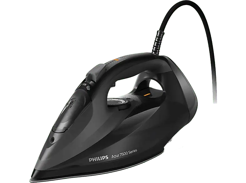 Philips DST7511/8 Azur 07500 Series Dampfbügeleisen (3200 Watt, Schwarz)