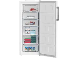 Beko B3RFNE274W Gefrierschrank (E, 220 l, 1515 mm hoch, No Frost (verminderte Eisbildung), Wei&szlig;)
