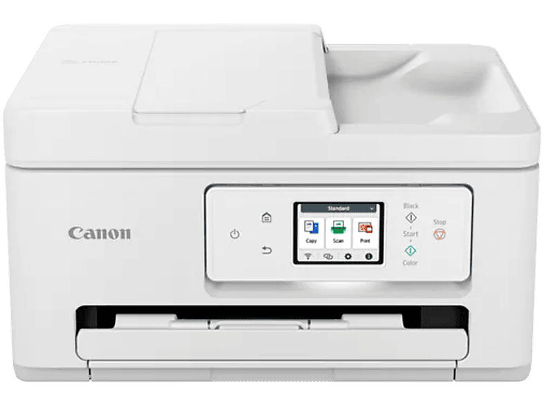 Canon PIXMA TS7750i Multifunktionsdrucker, Tinte, WLAN, Drucken 15/10 S/​min (A4 ISO), Weiß