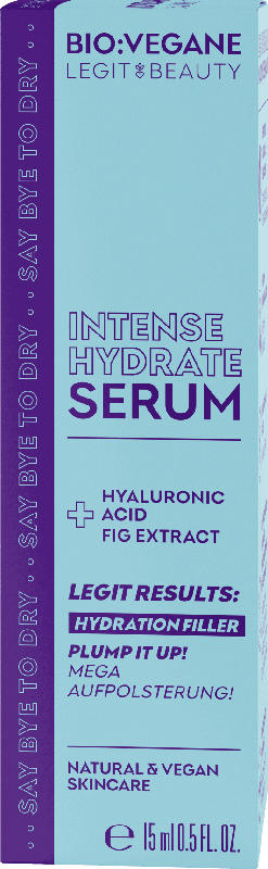 BIO VÉGANE Serum Intense Hydrate
