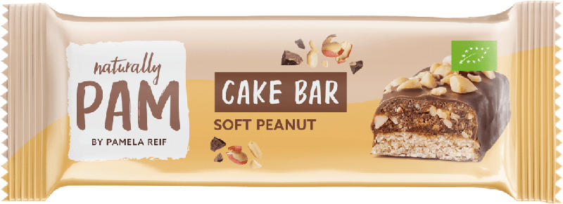 Naturally PAM Haferriegel Cake Bar Soft Peanut