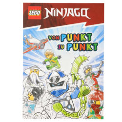 LEGO Ninjago Malblock mit 40 Seiten