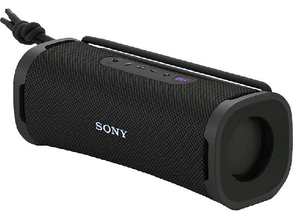 Sony ULT Field 1 Kabelloser, tragbarer Bluetooth-Lautsprecher mit Power Sound, IP67, Wasser-, Staub- und Stossfest, 12 h Akkulaufzeit, Schwarz; Bluetooth Lautsprecher